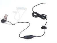 Clear Comfortable Ear-Mic. & PTT/VOX switch for Motorola PRO5150 Elite, EX500, EX600, GP328 Plus etc - Zoom